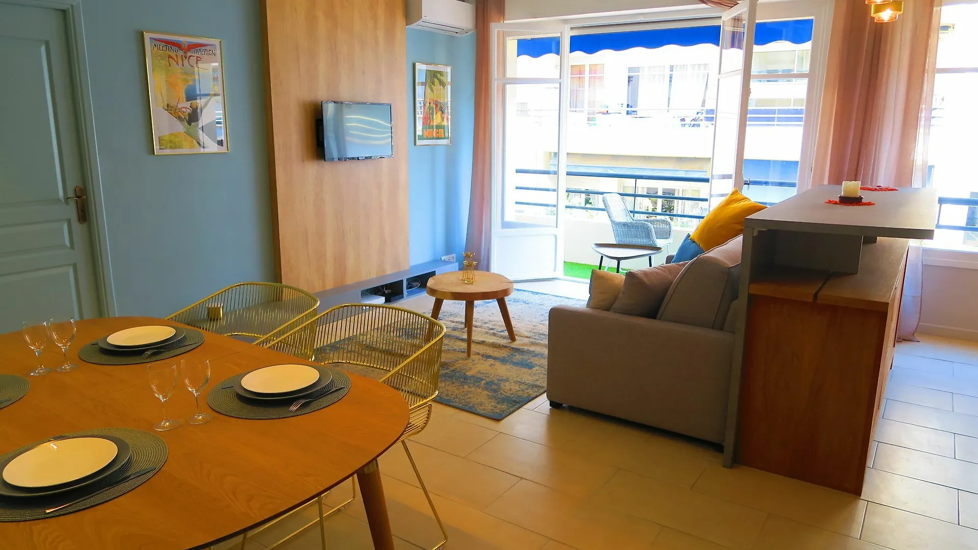 Nestor&Jeeves - Galet Terrasse - Central - Very Close Sea Nice